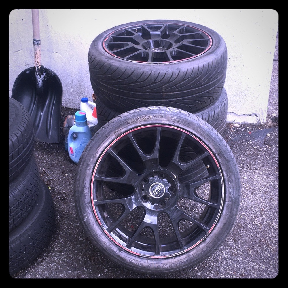 Tires and rims